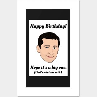 Happy Birthday, Micheal Scott! Posters and Art